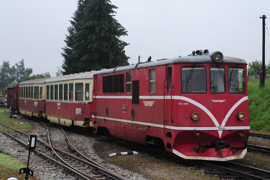 2020.07.19 JHMD T47.018 und T47.005 Jindřichův Hradec - Nová Bystřice (42)